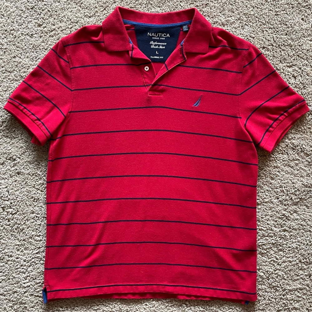 Nautica Performance Pique Polo